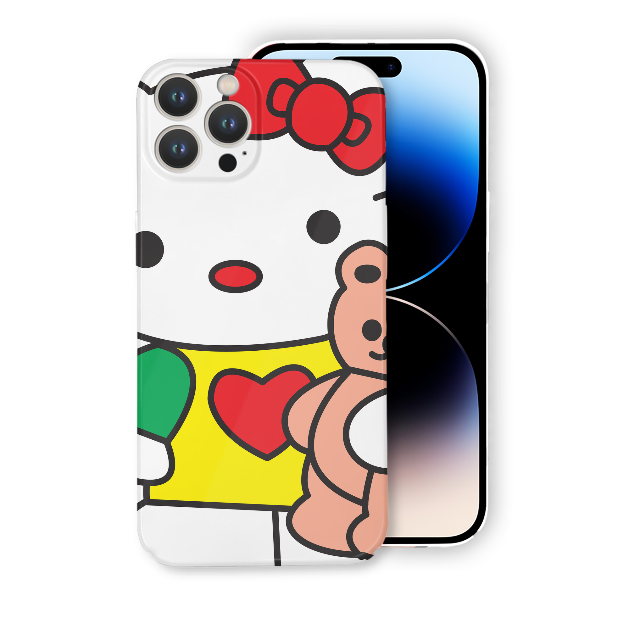 （画像用） Hello Kitty ハローキティ 【iPhone 14シリーズ対応】ハードケース